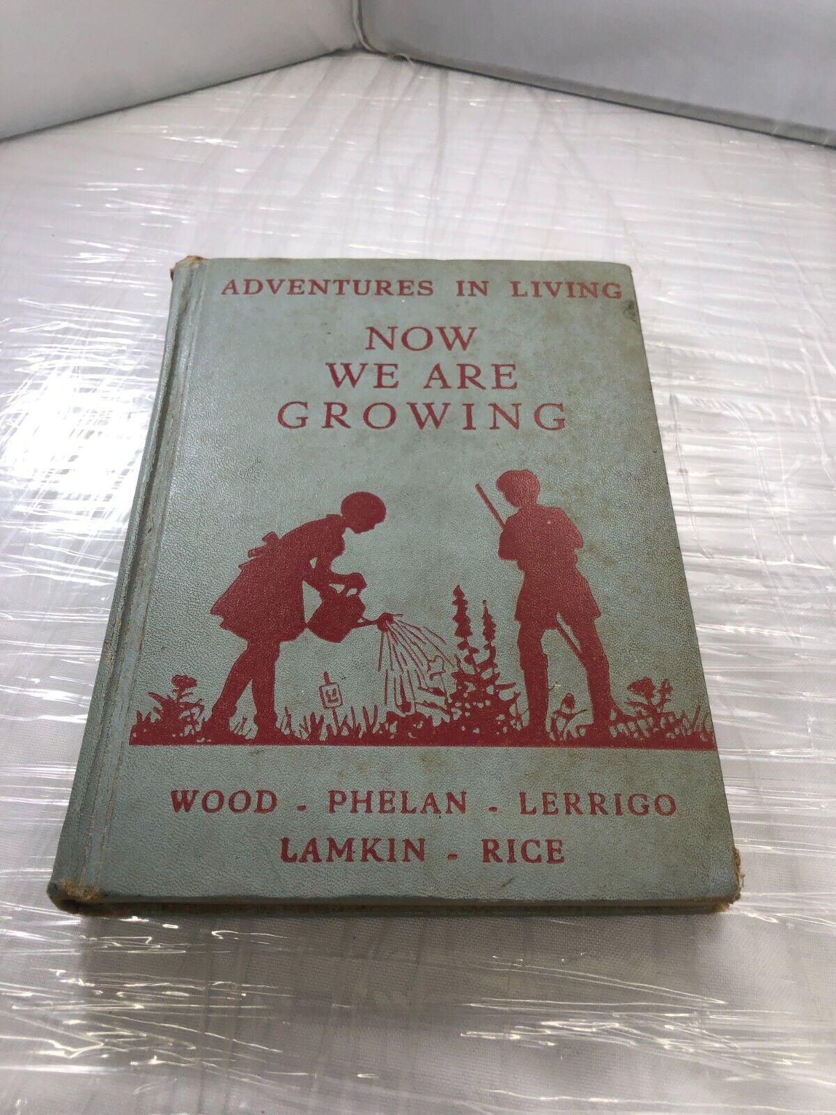 Antique Textbook Adventures in Living Now We Are Growing. School 1936 Newson