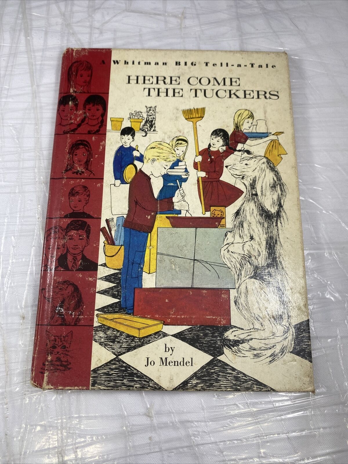 Vintage 60s Whitman Big Tell A Tale Lot Of 2 Here Come The Tuckers Toby Tucker