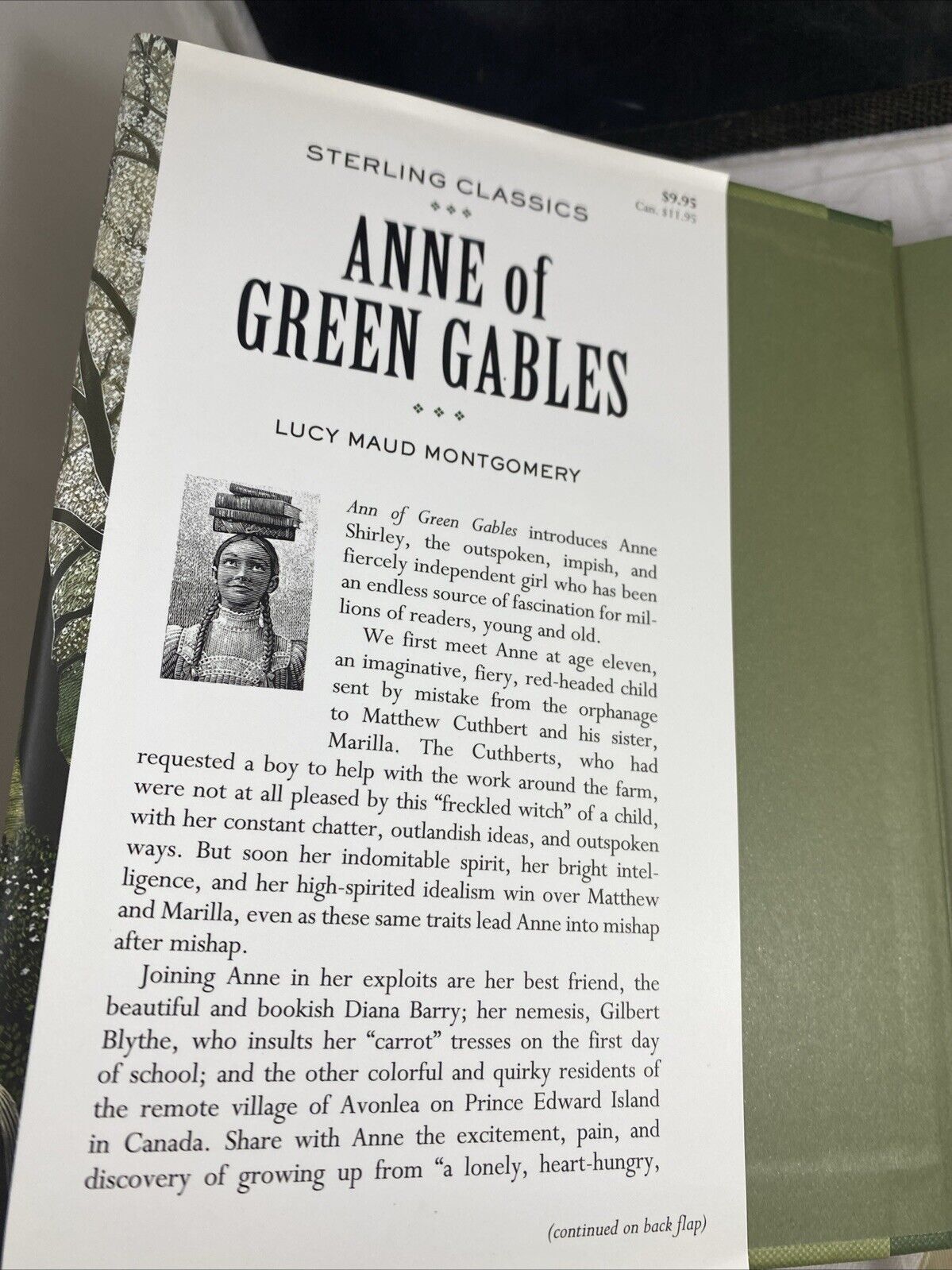 Anne of Green Gables Sterling Unabridged Like New Classic Literature Short Story