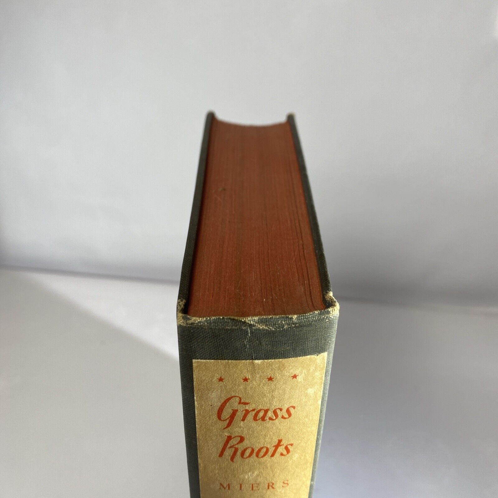 Grass Roots by Earl Schenck Miers 1944 1st Edition Vintage Historical Fiction
