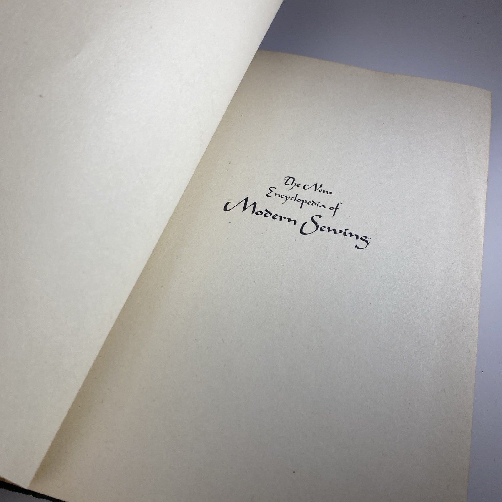 The New Encyclopedia Of Modern Sewing by Frances Blondin 1946 Hardcover 