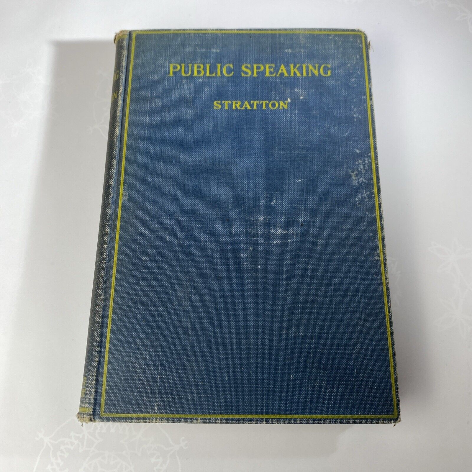 Antique Public Speaking Book Communications Speech Writing Giving Debating 1922