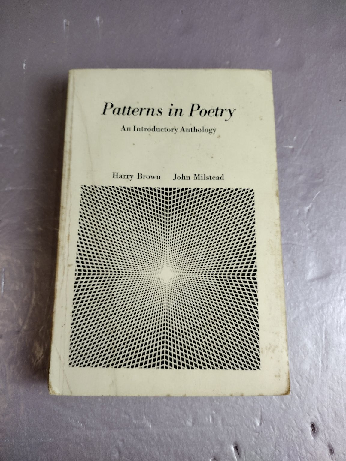 Patterns in Poetry Brown Milstead 1968 Introductory Anthology Literature Scott
