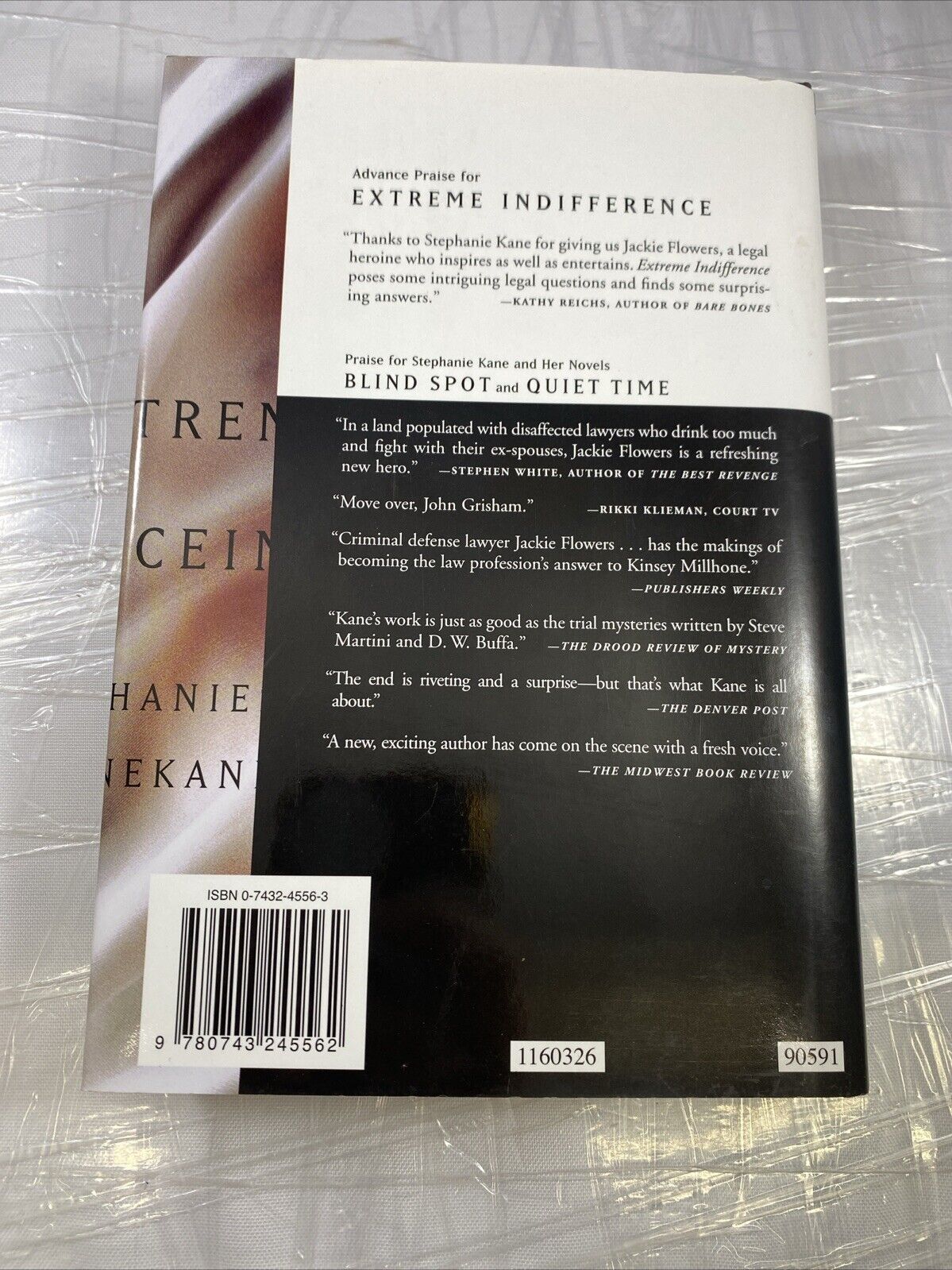 Extreme Indifference : A Crime Novel Hardcover Stephanie Kane VERY GOOD BCE MYST