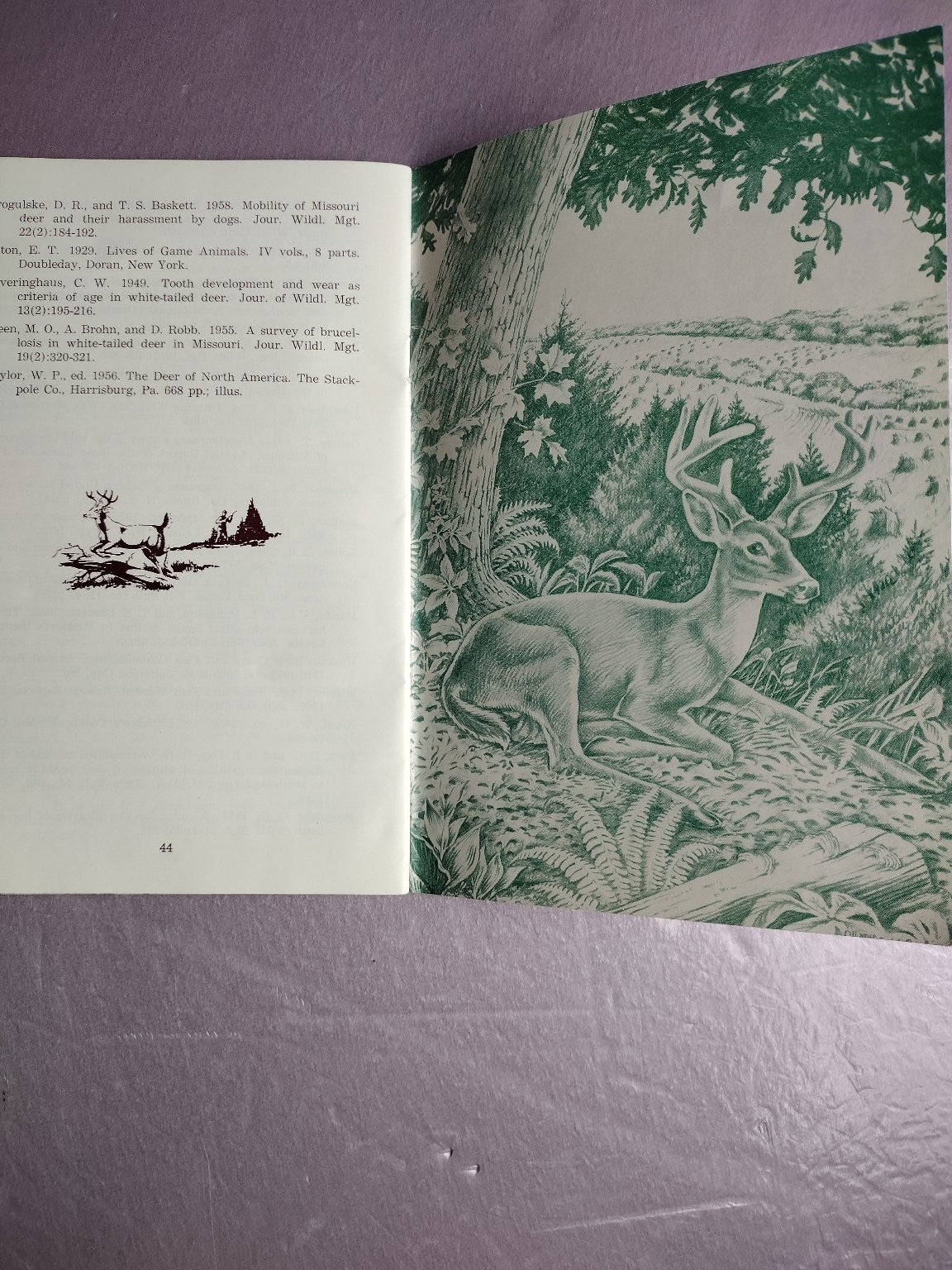 Missouri's Deer Herd Dunbar Robb 1959 Revised Ed Wildlife Conservation
