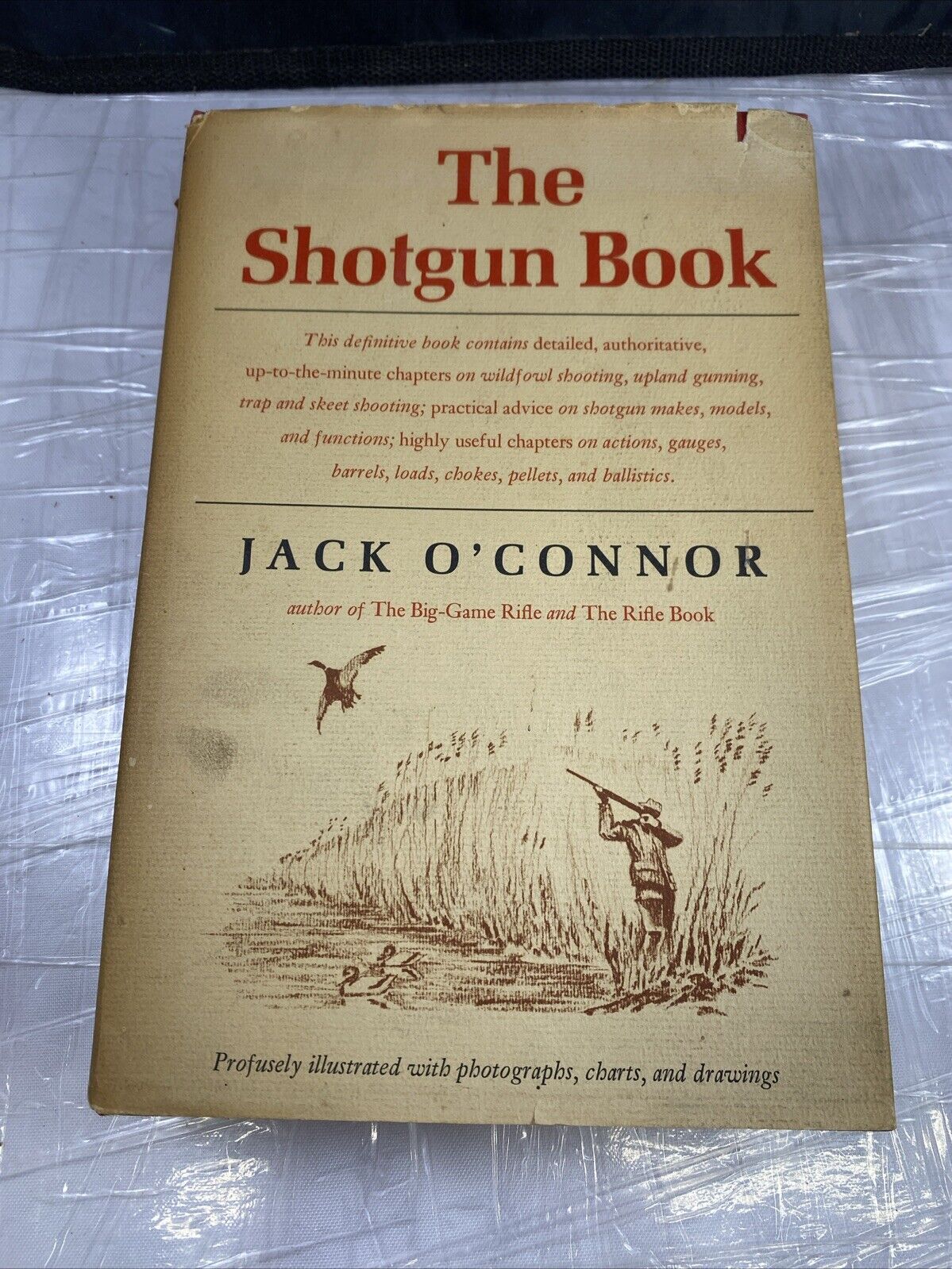 THE SHOTGUN BOOK HUNTING SHOOTING CLASSIC 1st EDITION JACK O'CONNOR 1967 HC DJ