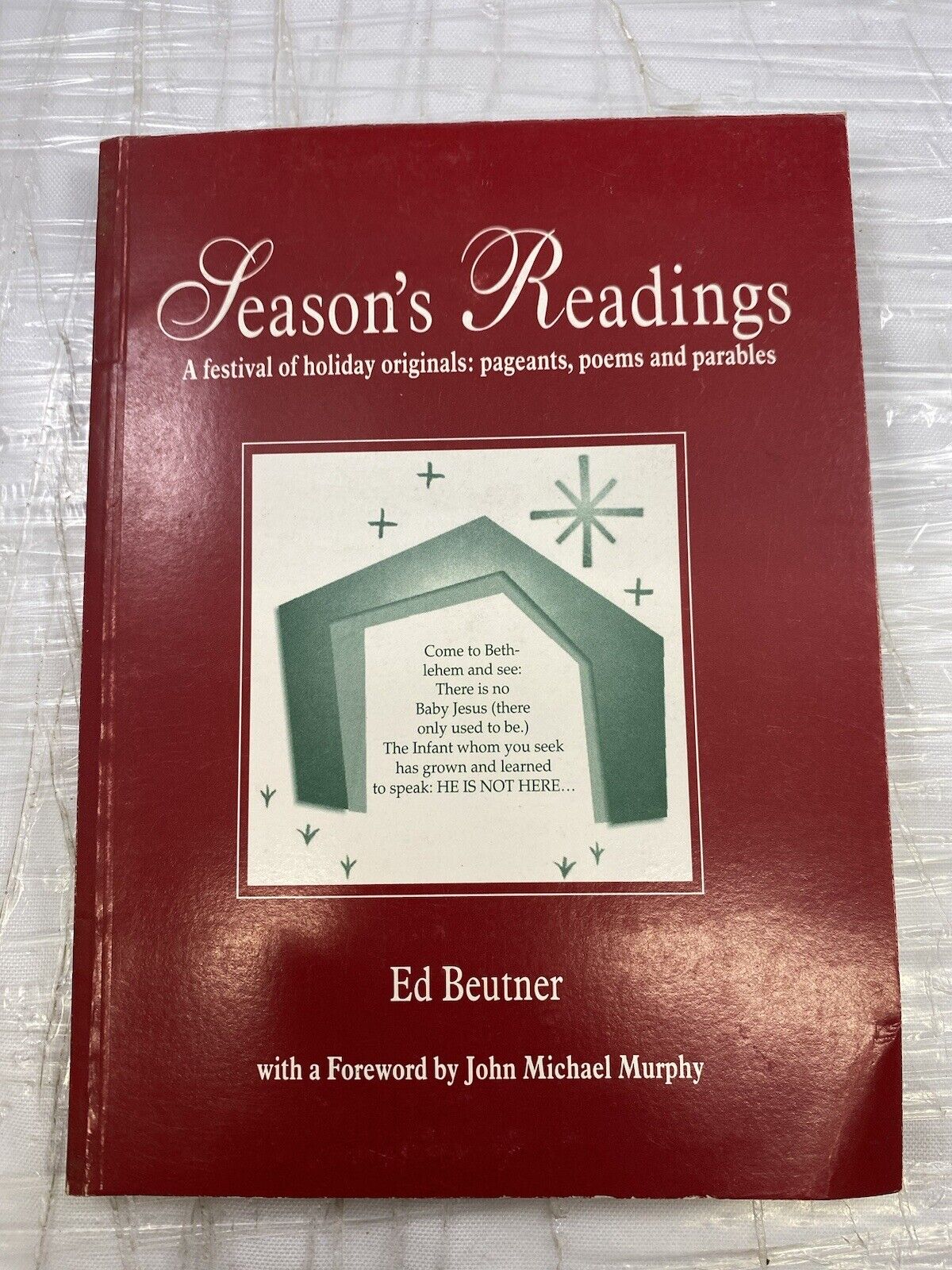 Season's Readings Perpetual Angelus By Ed Beutner SIGNED BY AUTH Lot 2 Poetry Pp