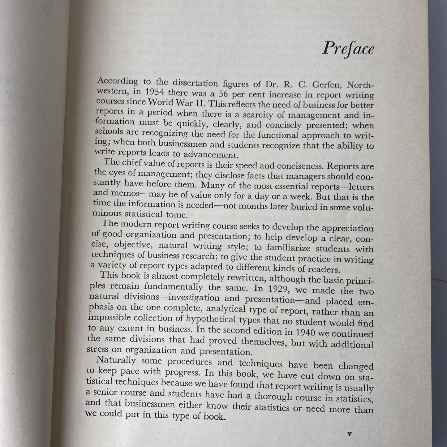 Rare Textbook Business Reports by Alta Gwinn Saunders & Chester Reed Anderson