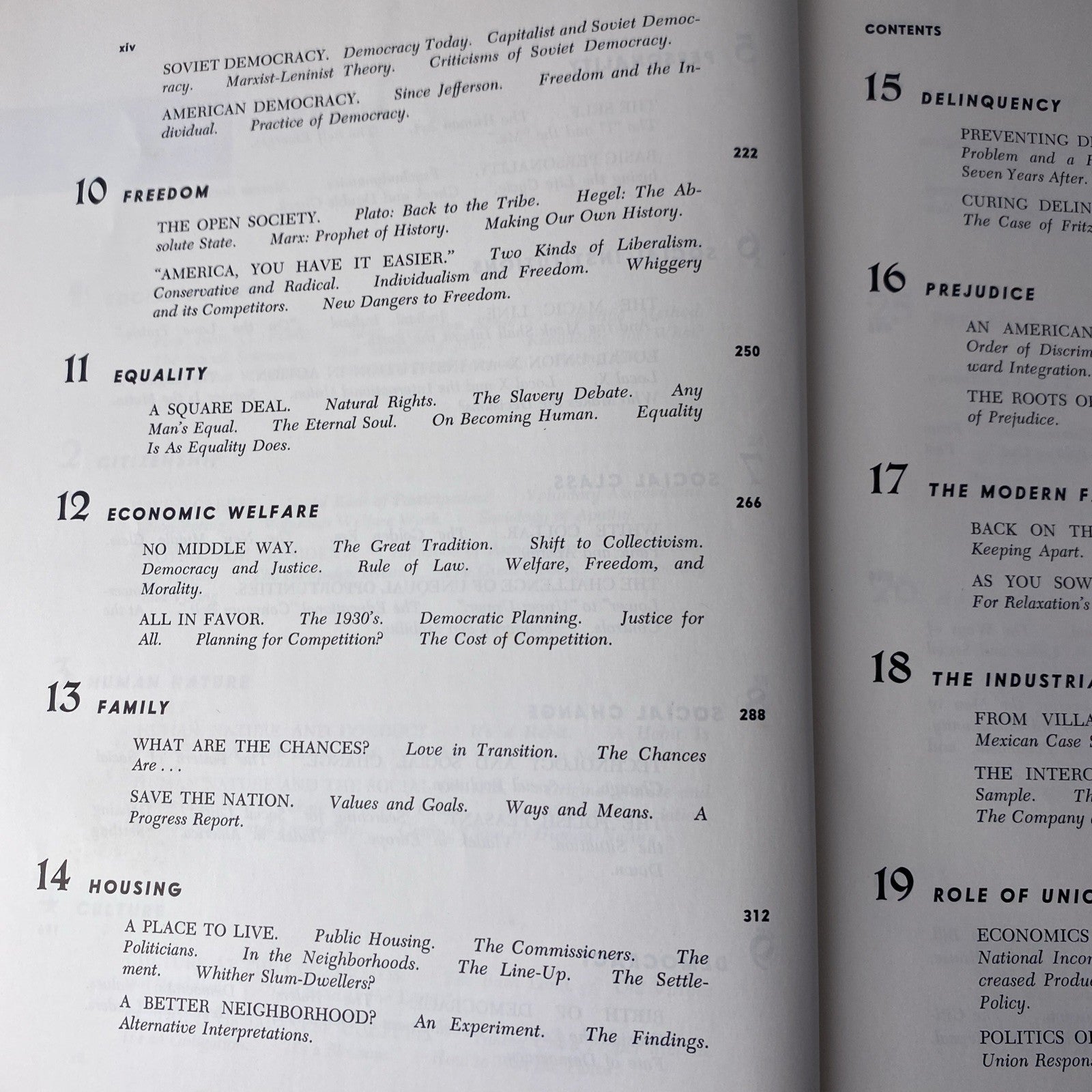 Vintage 60s Sociology History Textbook 1965 Society and Man 7th Edition