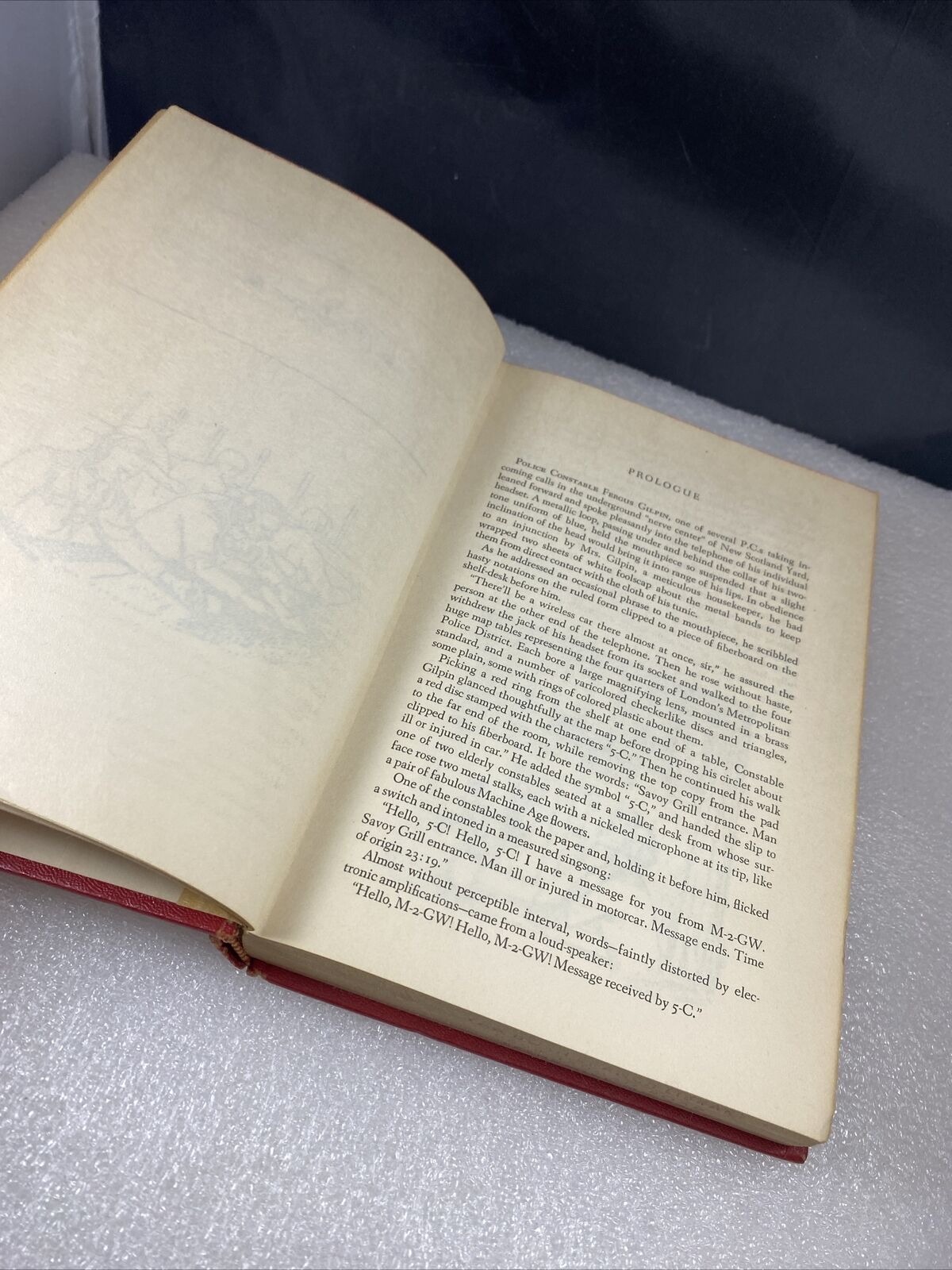 The Royal Box Francis Parkinson Keyes Vintage 50s Red Book Hardcover Ex Libris