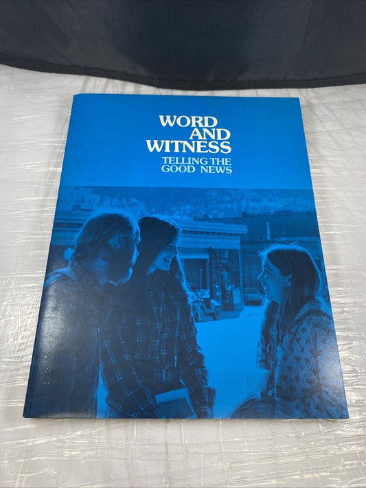 Word And Witness Vintage 70s Lutheran Evangelical Guidebook American Christian