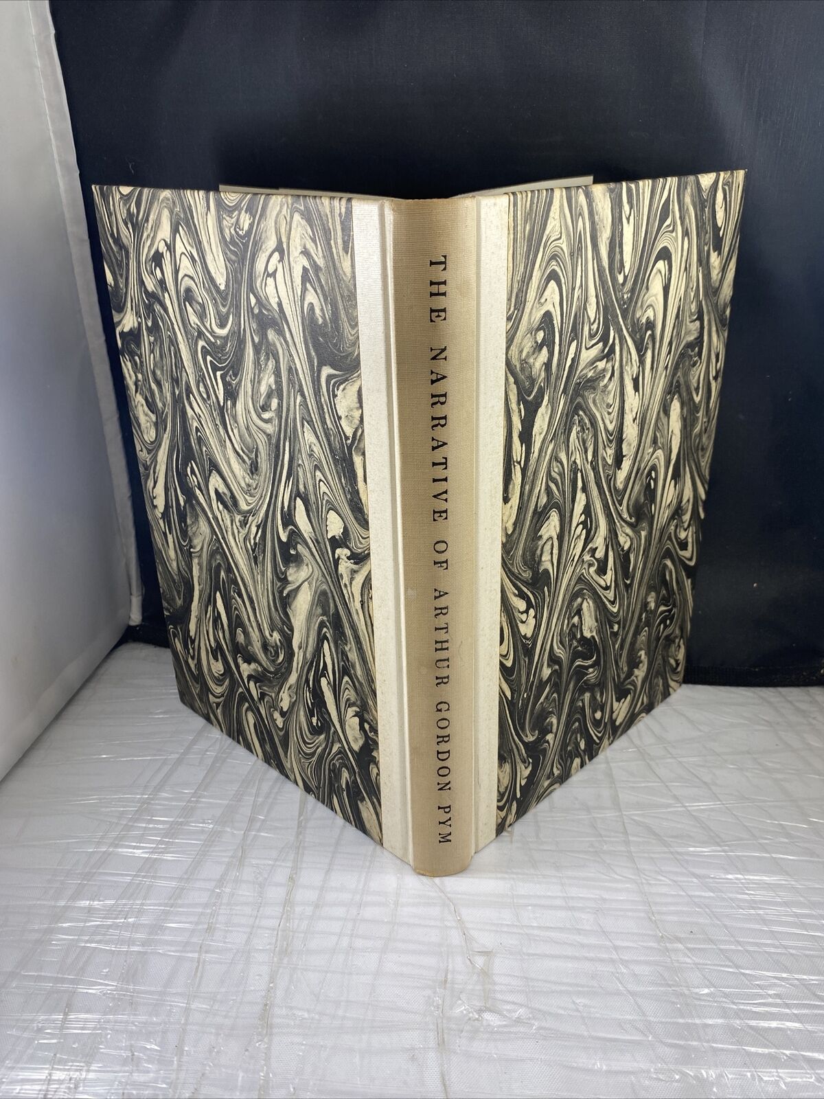 The Narrative of Arthur Gordon Pym Edgar Allan Poe Hardcover Slipcase 1930 VG