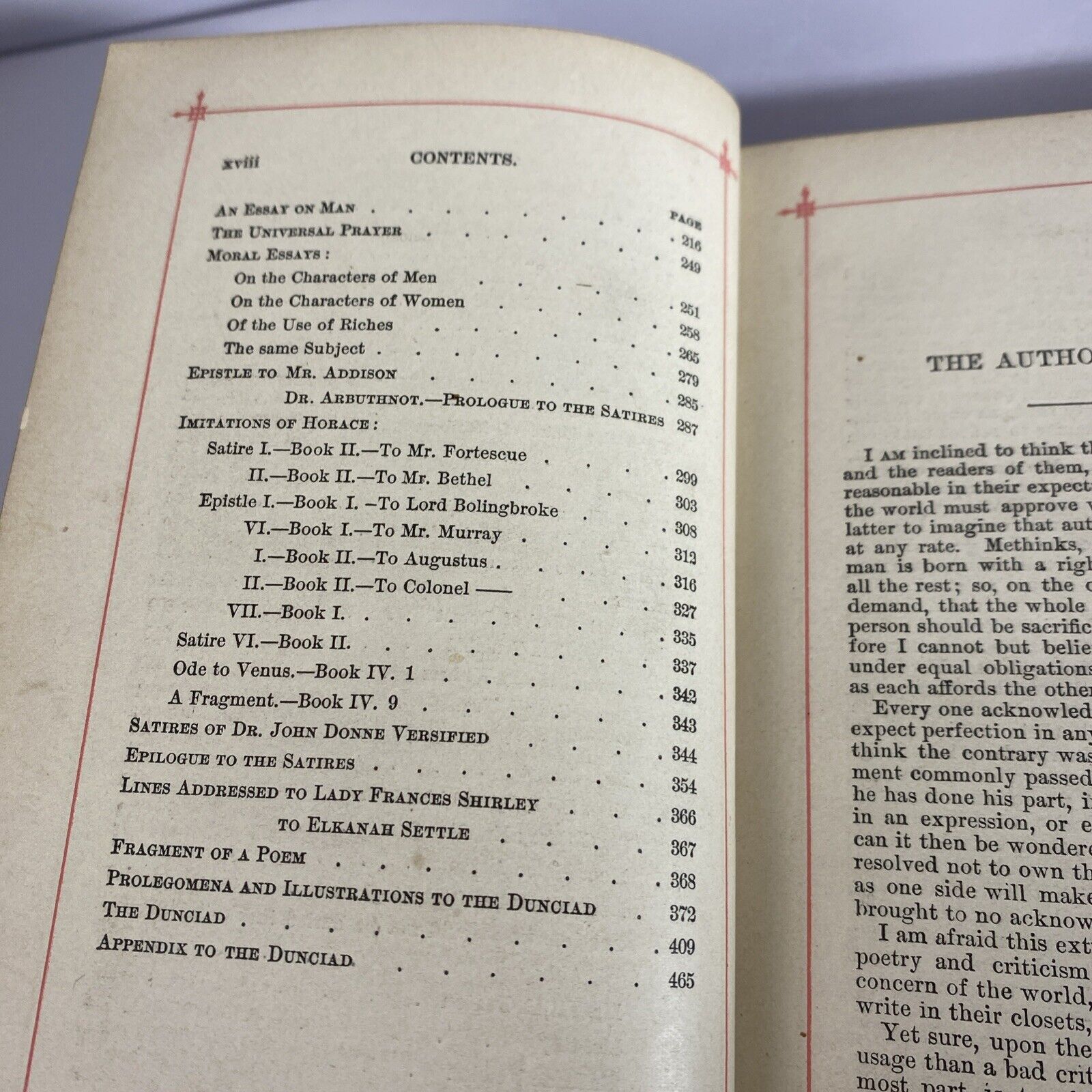 THE POETICAL WORKS OF ALEXANDER POPE ILLUSTRATED EXCELSIOR EDITION SEE PICTURES!
