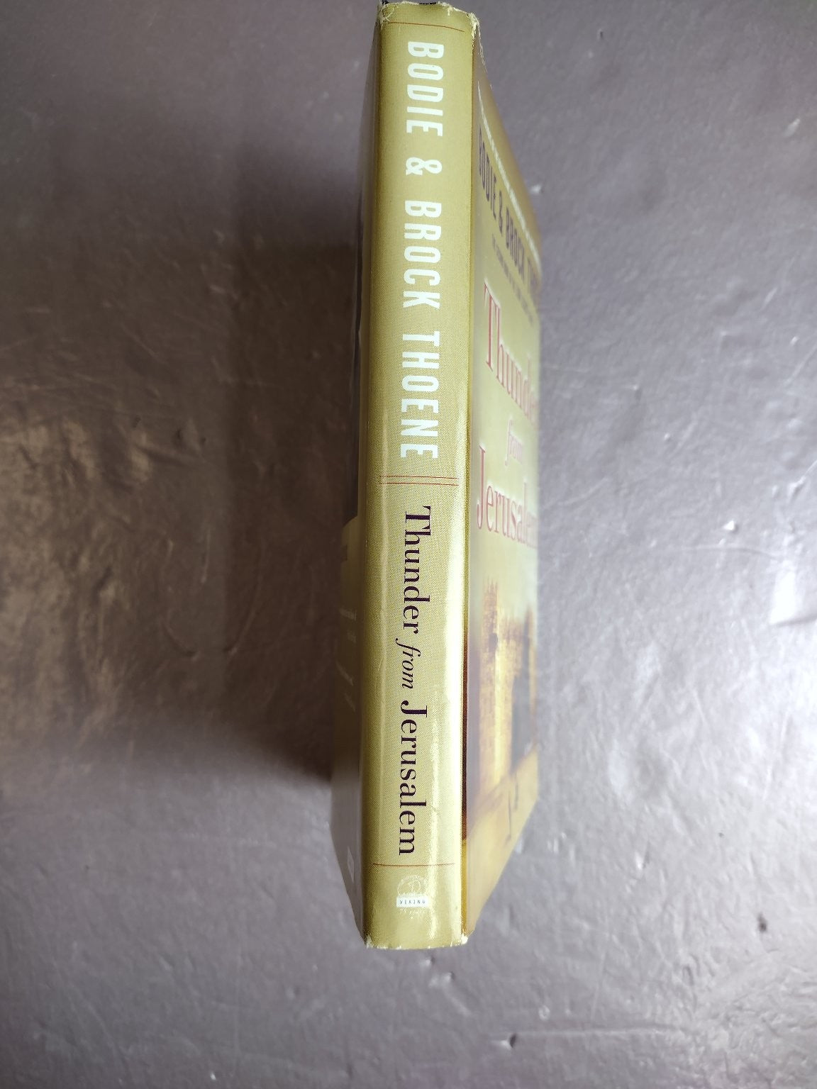 Thunder from Jerusalem Bodie & Brock Thoene 2000 Zion Legacy Novel Book Club