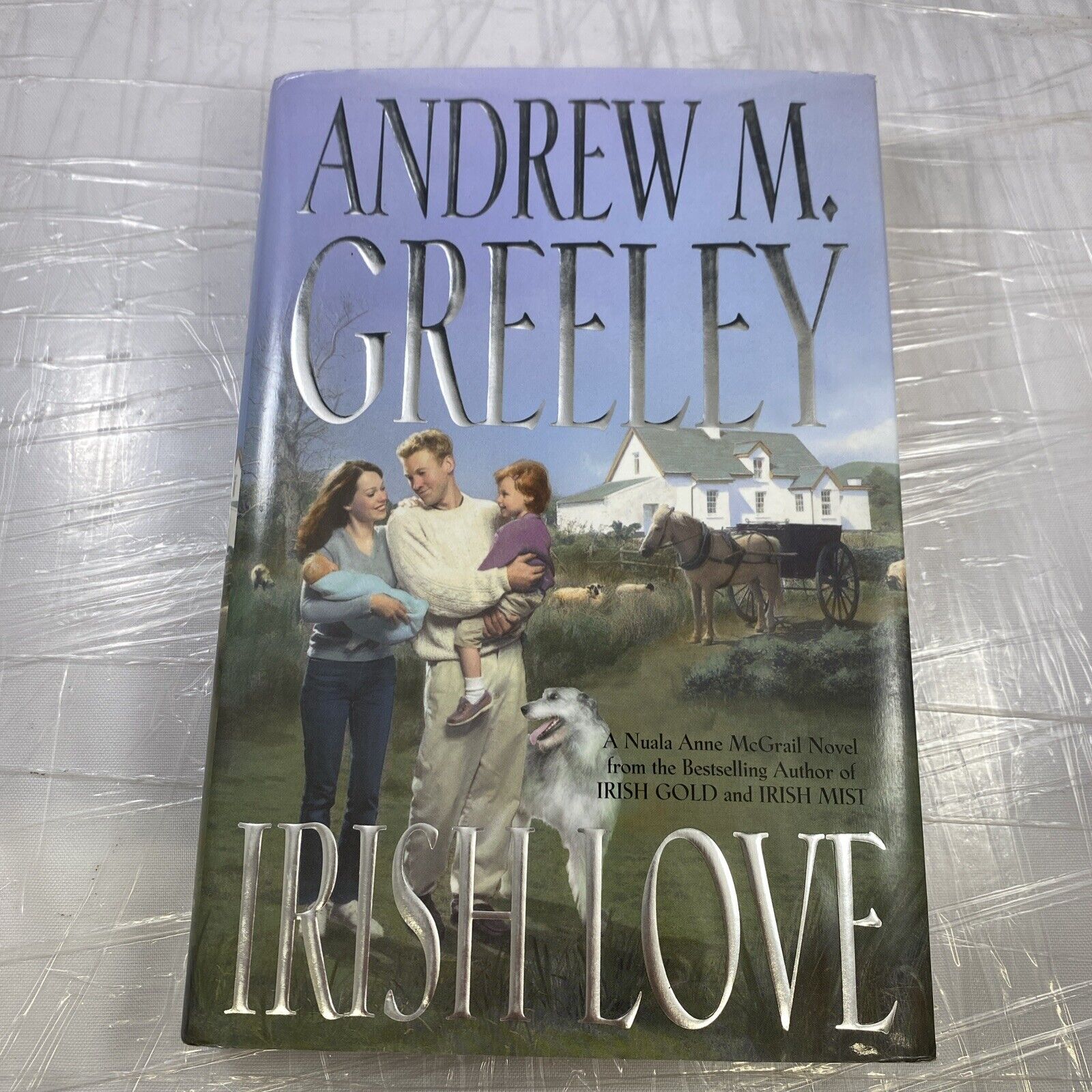 Irish Love by Andrew Greeley HCDJ 1st Edition VG 1st Print Historical Fict.