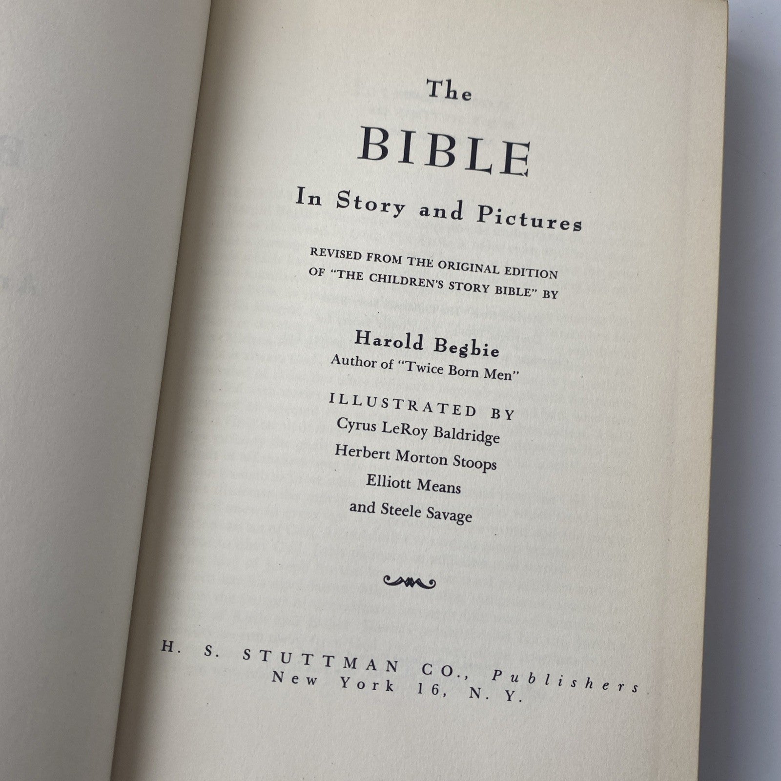 Vintage 2 Set Harold Begbie The Bible Old And New Testament Illustrated