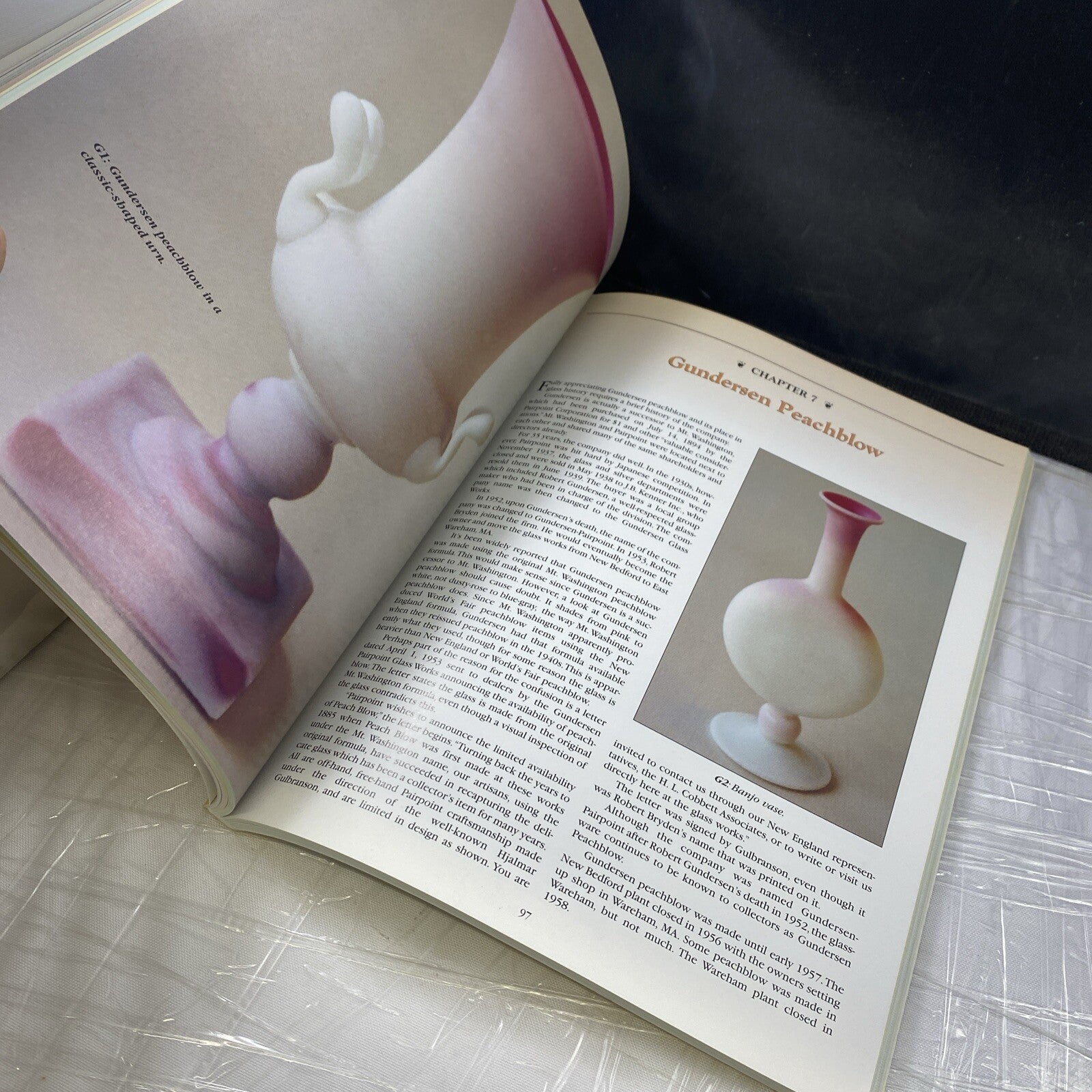 Peachblow Glass Collector's Identification Vintage Antique Art Glass Collecting