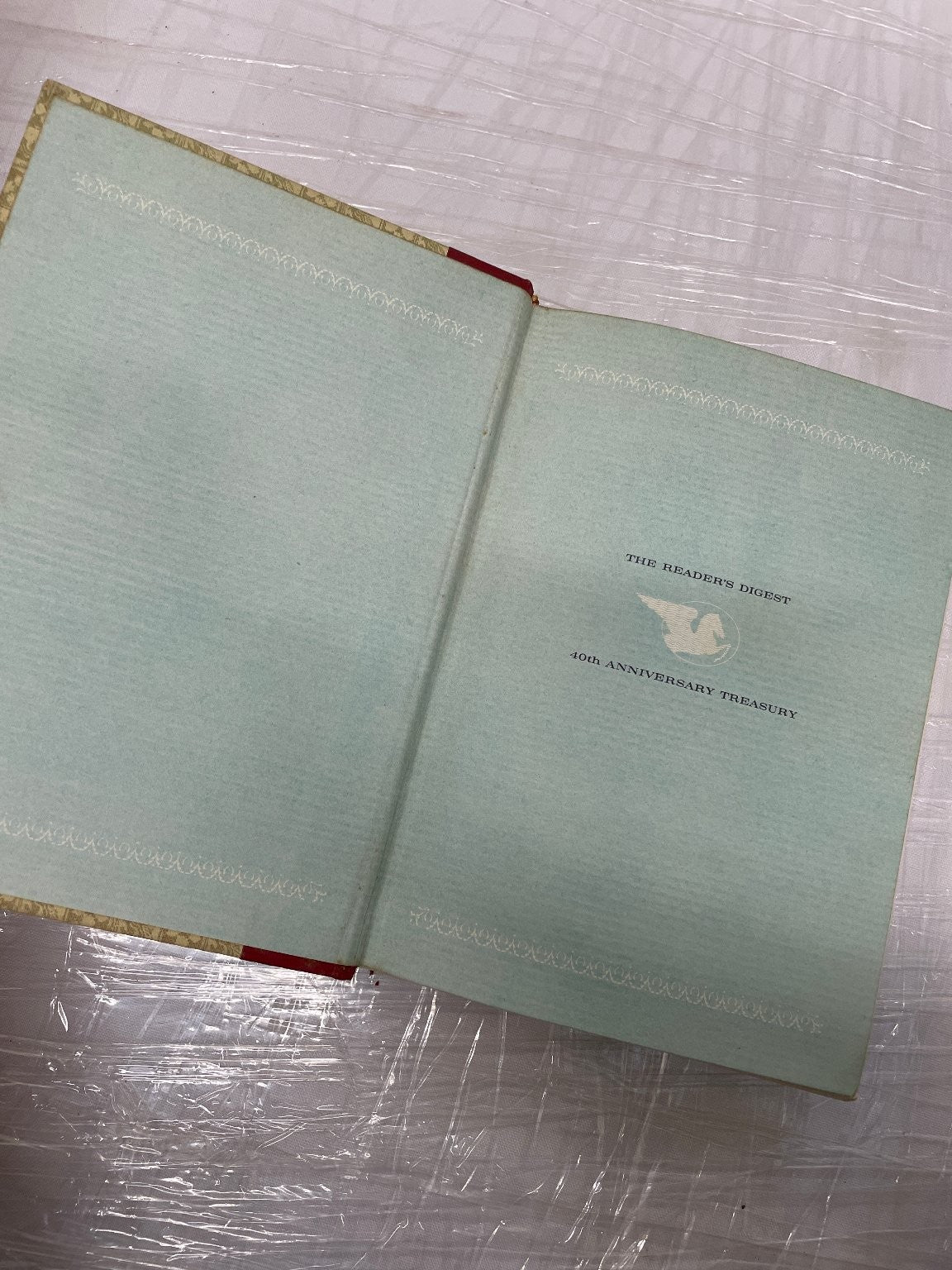 Reader's Digest 40th Anniversary Treasury 1961 Illustrated Classic Literature