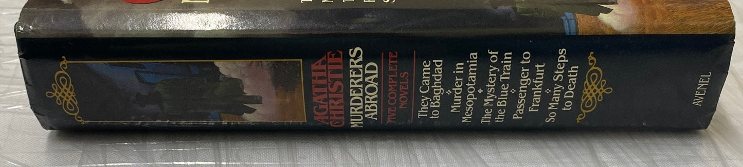Murderers Abroad Agatha Christie 1989 Five Novels Avenel Books