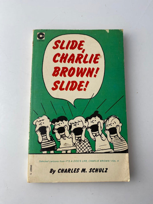 Slide Charlie Brown Slide Charles M Schulz 1969 Illustrated Coronet