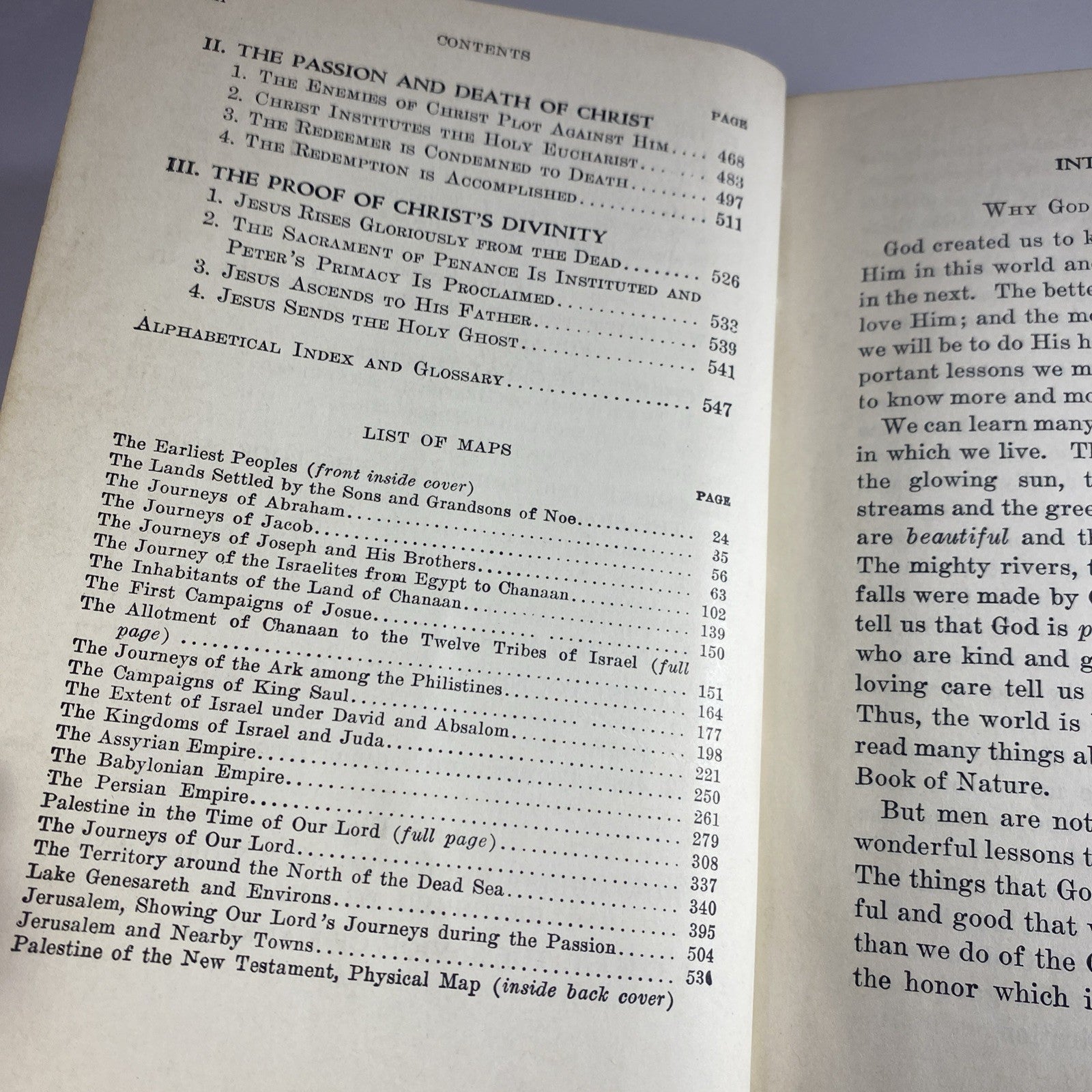1931 Bible History New Testament For Catholic School Johnson Hannan Sr. Dominica
