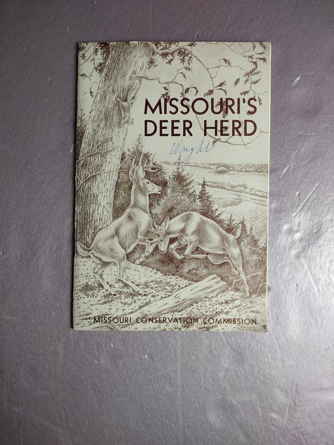 Missouri's Deer Herd Dunbar Robb 1959 Revised Ed Wildlife Conservation