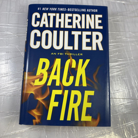 Backfire (An FBI Thriller) by Coulter, Catherine Book club Edition Very Good!