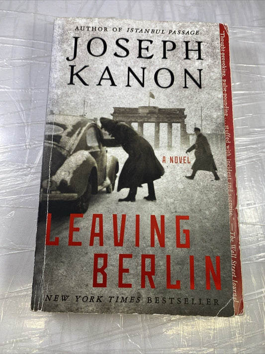 Leaving Berlin: A Novel - Paperback By Kanon, Joseph - GOOD 1ST PRINT