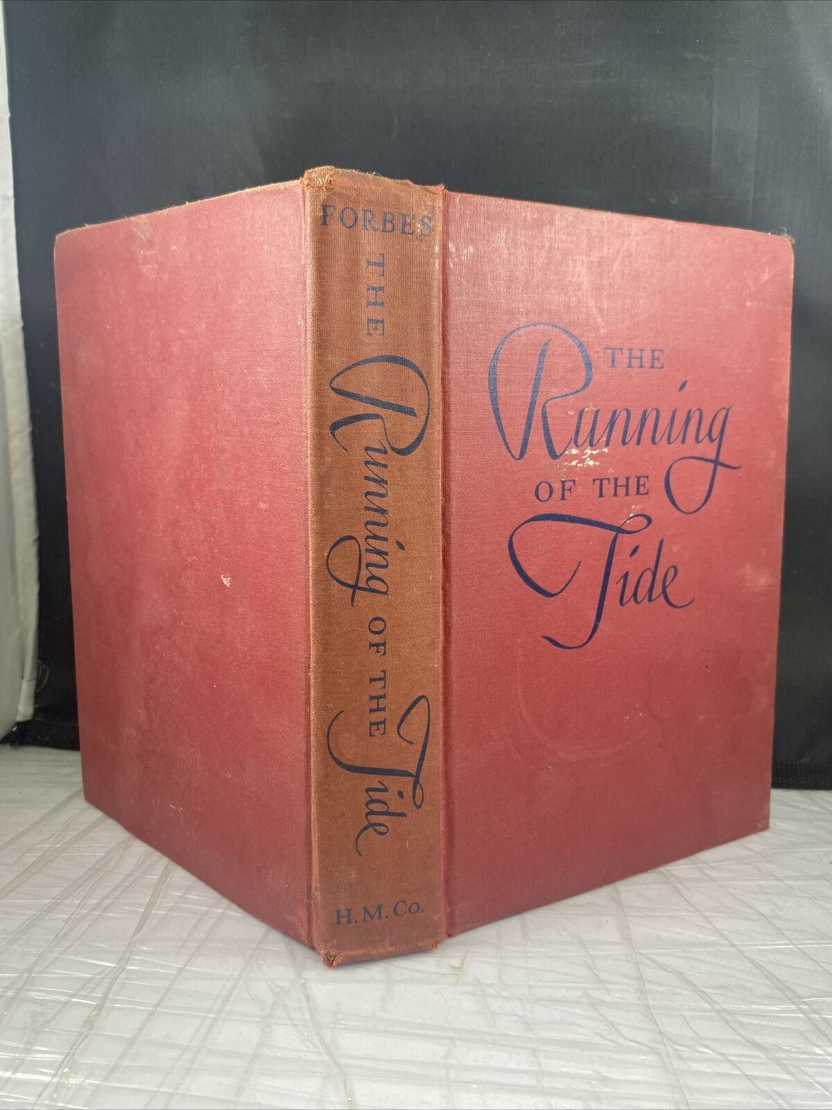 The Running of the Tide Esther Forbes 1948 First Edition Hardcover Vintage 40s