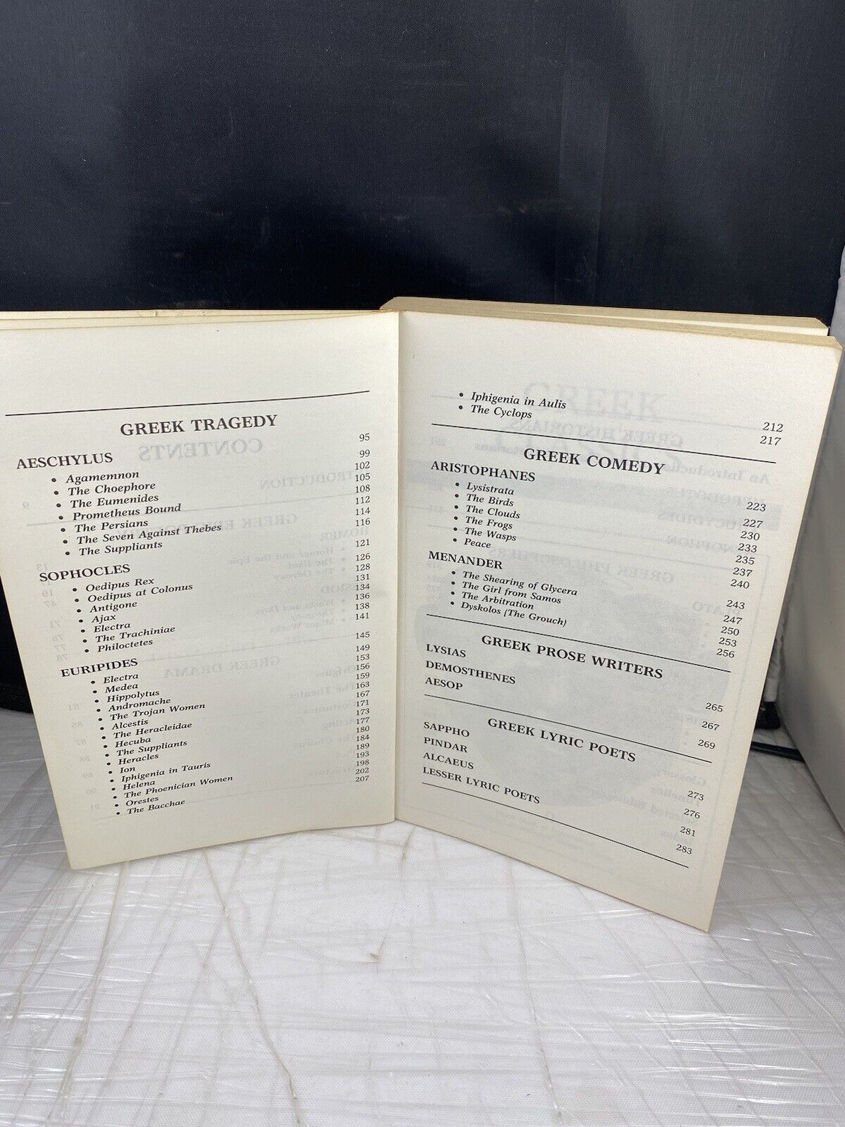 CliffsNotes Greek Classics by Mary Ellen Snodgrass and Cliffs Notes History