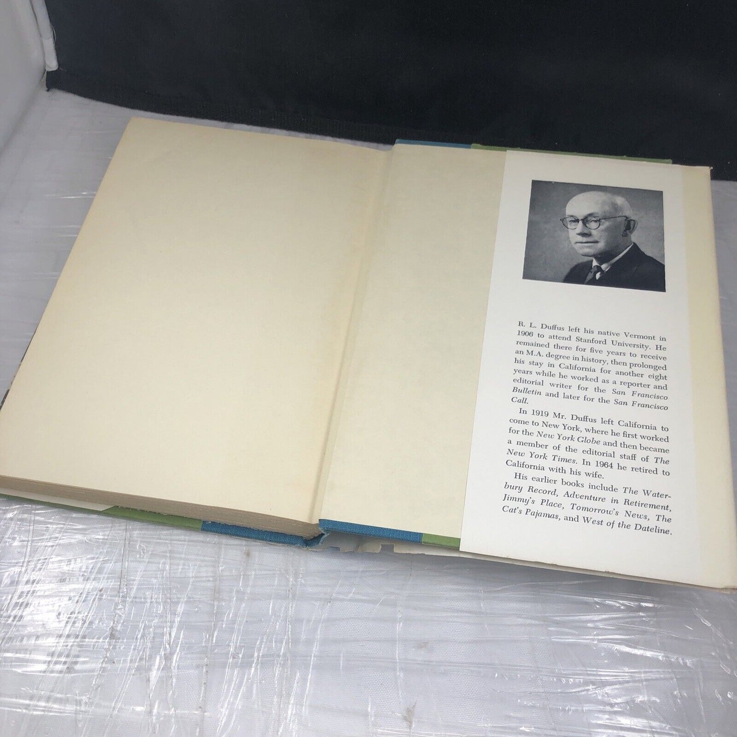 The polar route to time gone by by R. L. Duffus Hardcover Good Vintage Travel