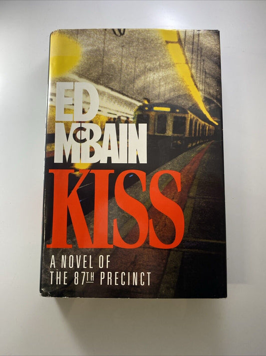 "Kiss" by Ed McBain / FIrst Edition / First Printing / Very Good 87th Precinct