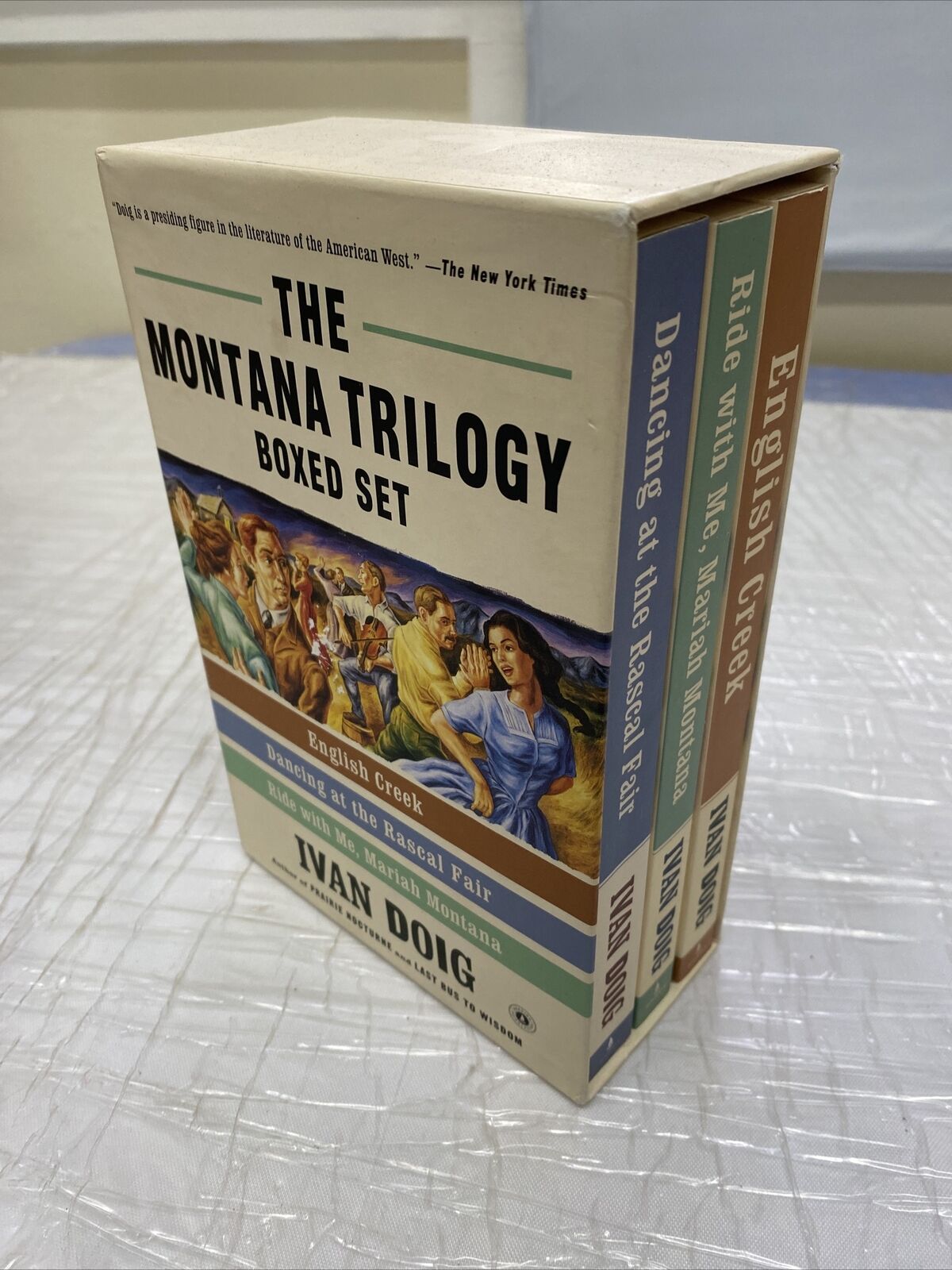 MONTANA TRILOGY BOXED SET Ivan Doig Classics All 3 in Great Condition SO GOOD