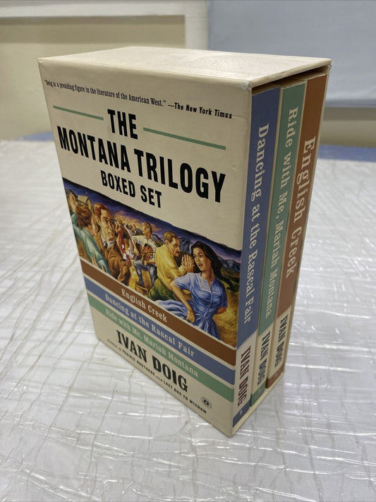 MONTANA TRILOGY BOXED SET Ivan Doig Classics All 3 in Great Condition SO GOOD