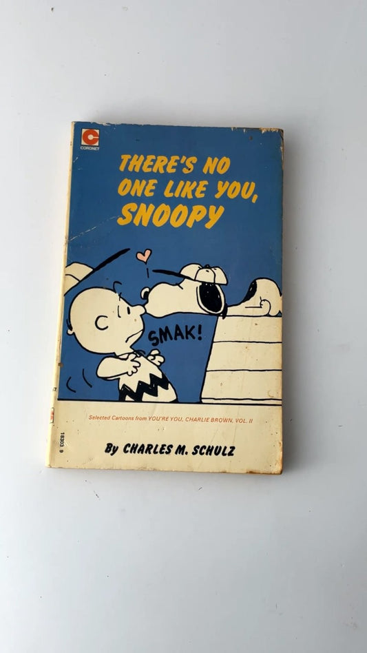 There's No One Like You Snoopy Charles M. Schulz 1974 Illustrated