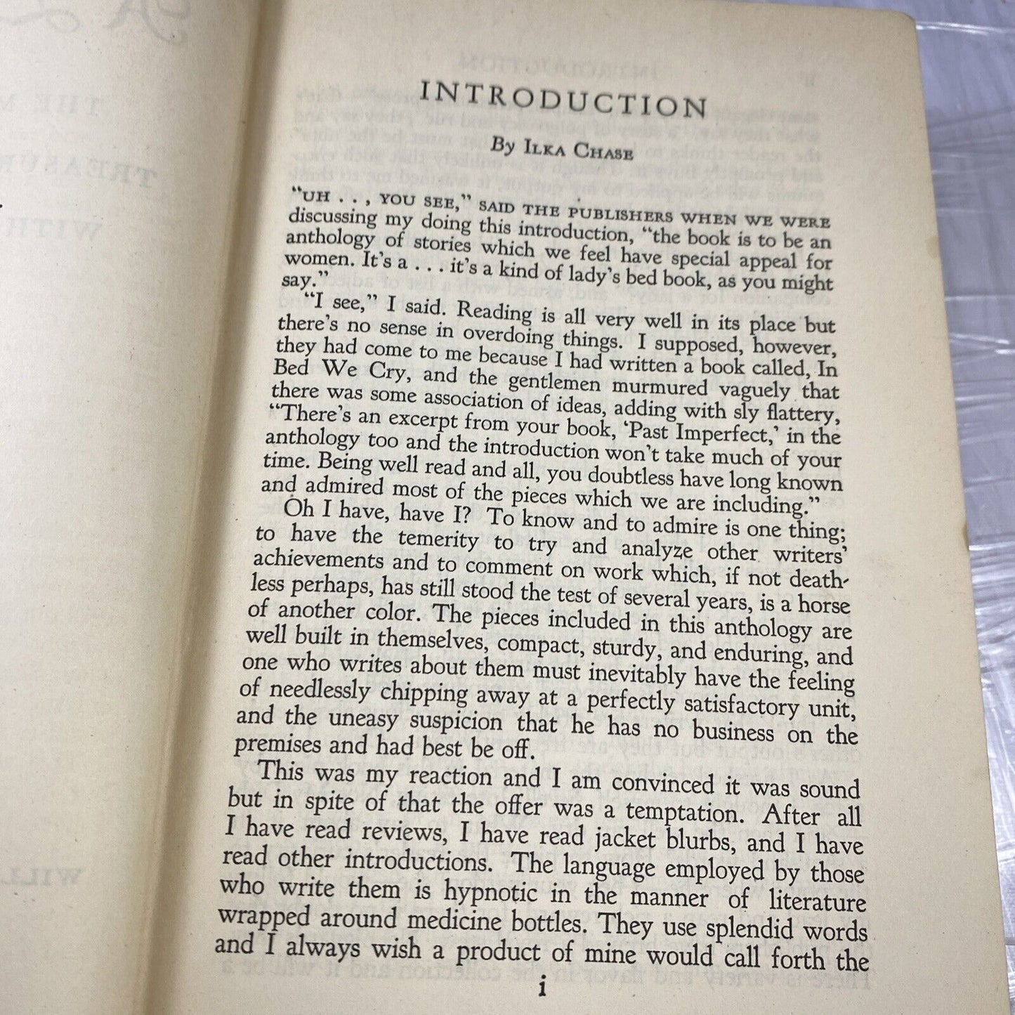 A Lady's Treasure by Ilka Chase 1946 WM Penn Publishing Vintage Literature Rare!