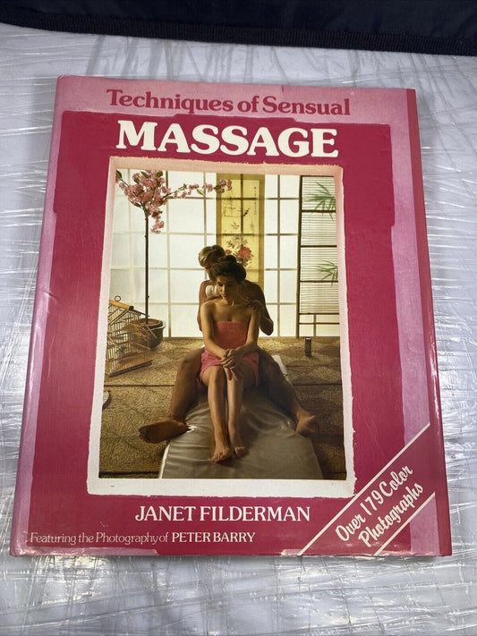 Techniques of sensual massage by Janet Filderman Vintage Massage Therapy Nude