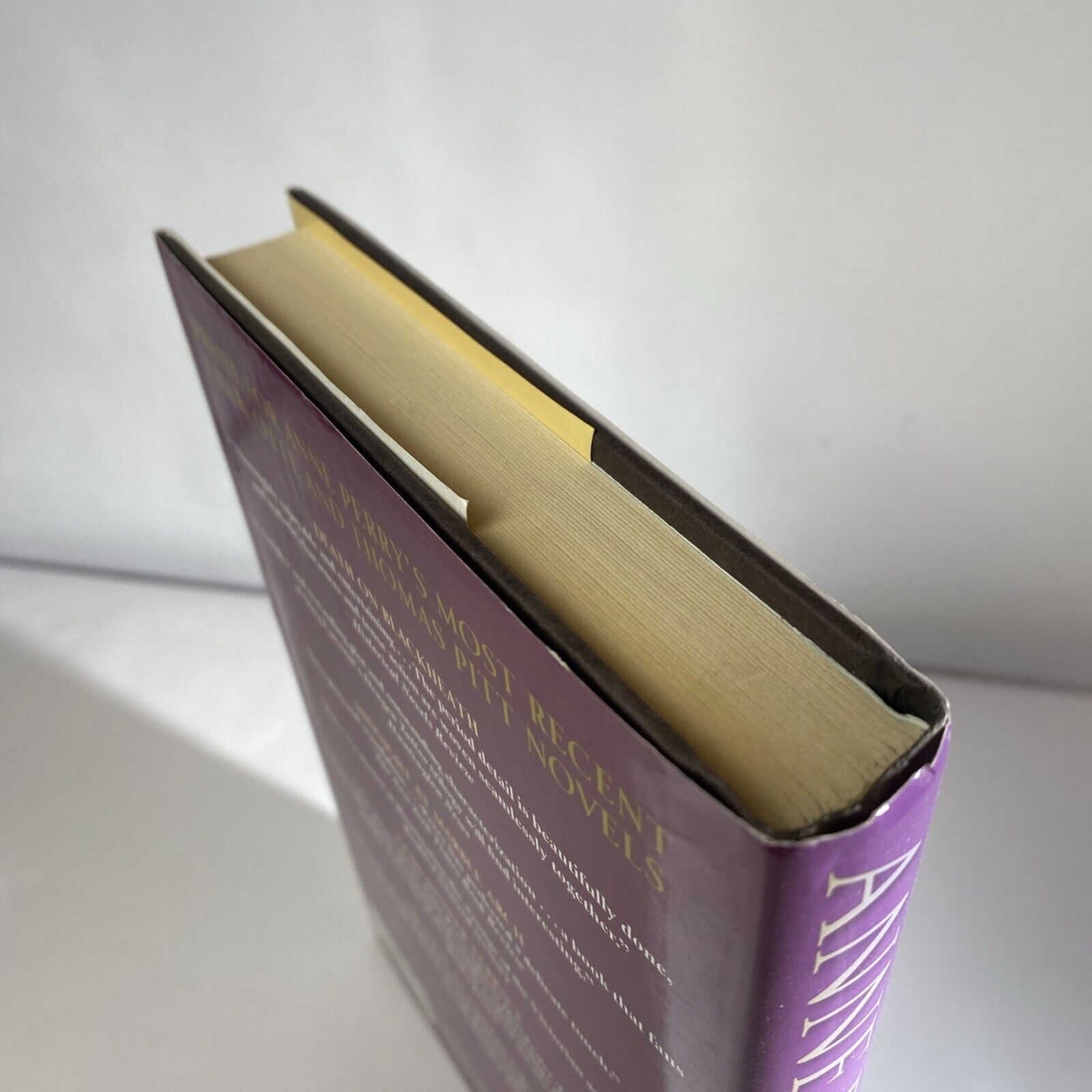 The Angel Court Affair Hardcover Anne Perry Very Good Mystery Novel Book Club Ed