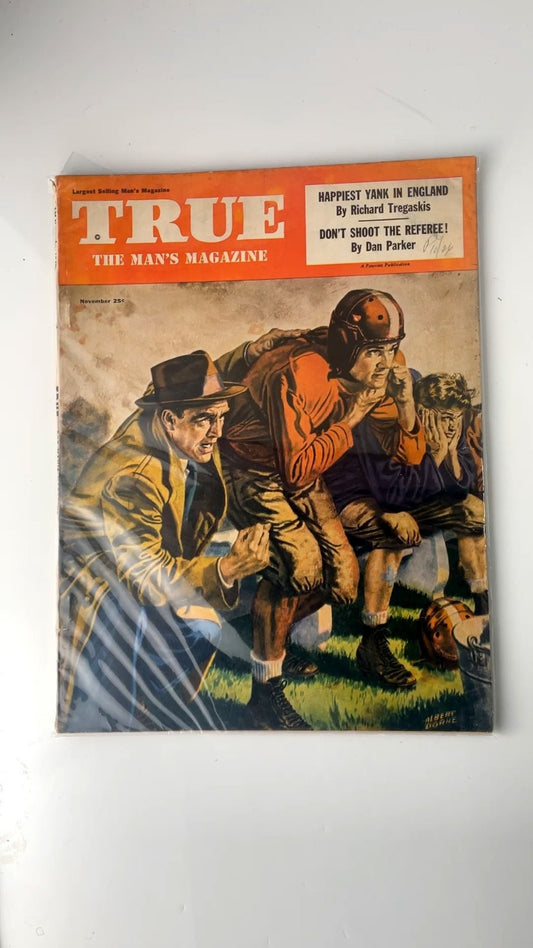 True The Man's Magazine November 1949 Illustrated Vintage Issue