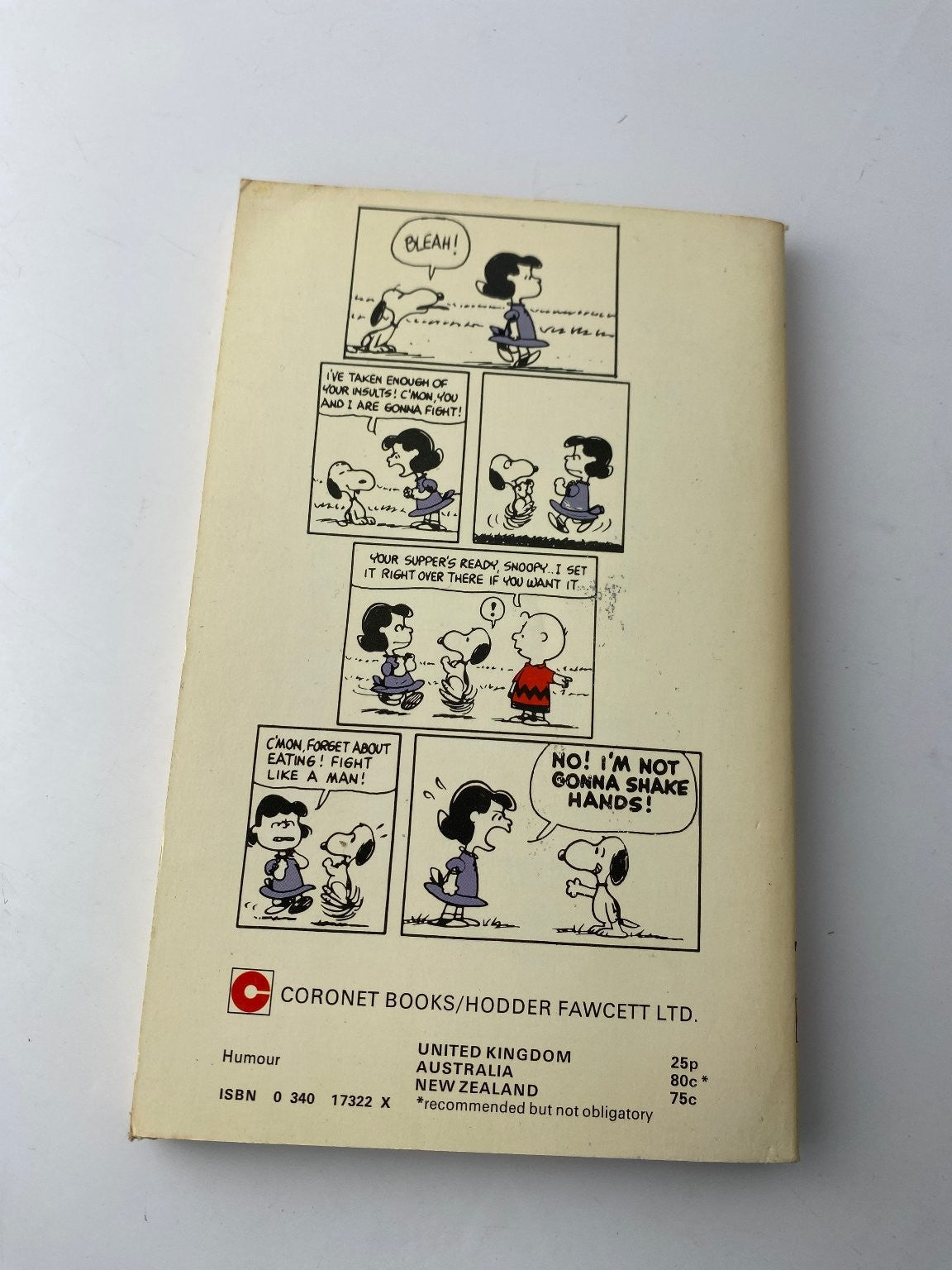 You're Something Special Snoopy Charles M. Schulz 3rd Impression 1974