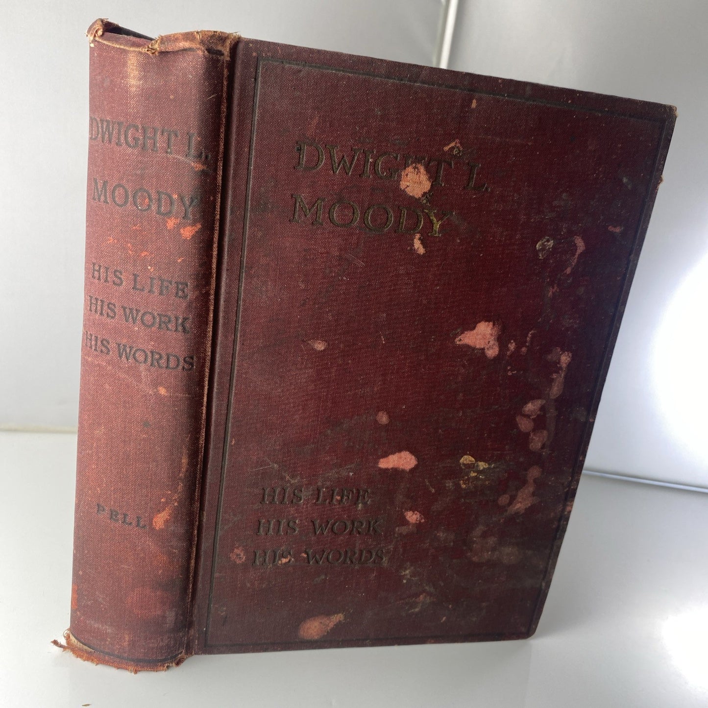 Dwight L Moody His Life His Work His Word Original 1900 First Edition Literature