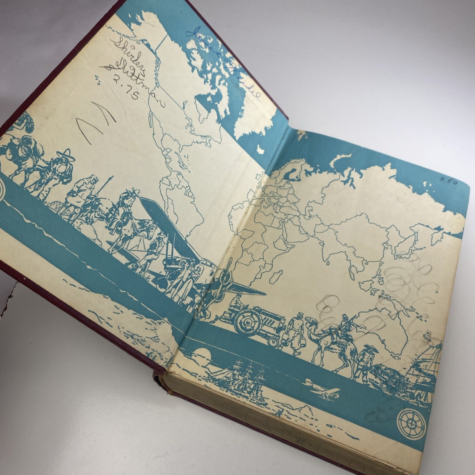 Antique Textbook 1950 National Governments and International Relations Magruder
