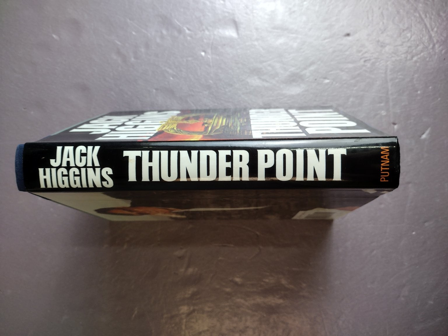 Thunder Point Jack Higgins 1993 First Edition WWII Thriller Putnam