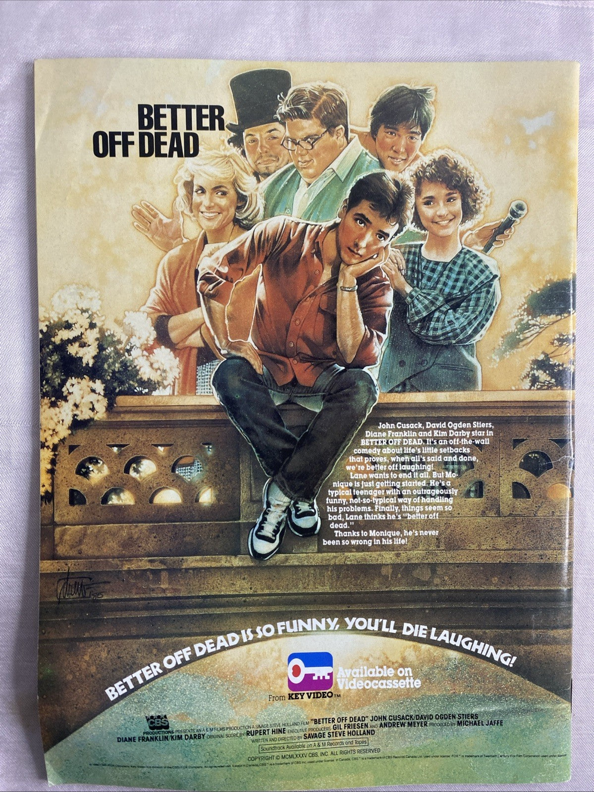 1986 March NATIONAL LAMPOON Magazine FN+ 6.5 R Crumb / Larry David