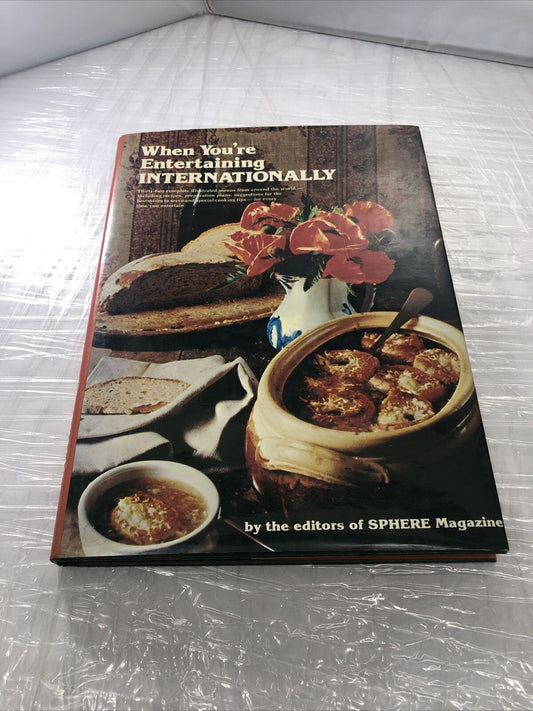 When Youre Entertaining International Cookbook African Indian Haitian Turkish