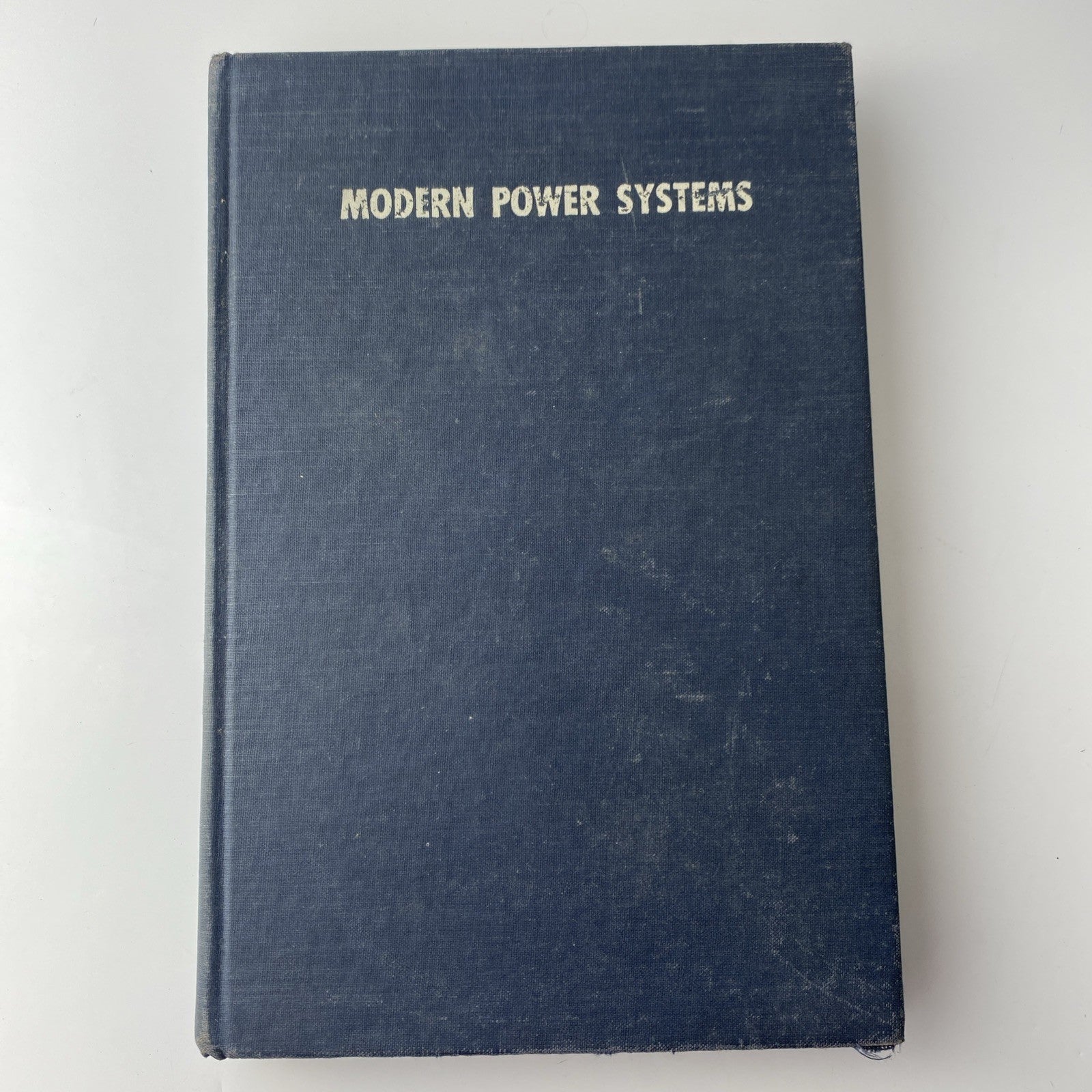 Modern power systems (The - Hardcover, by Neuenswander John R - Acceptable