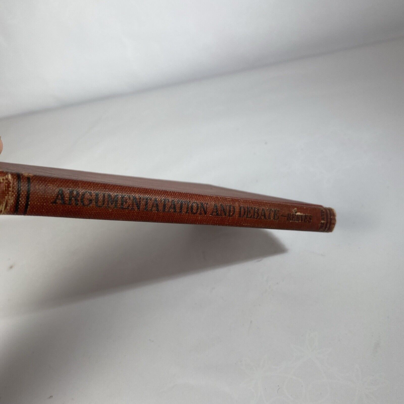 Argumentation And Debate By Walter Reeves 1920 Antique Detective Textbook Rare