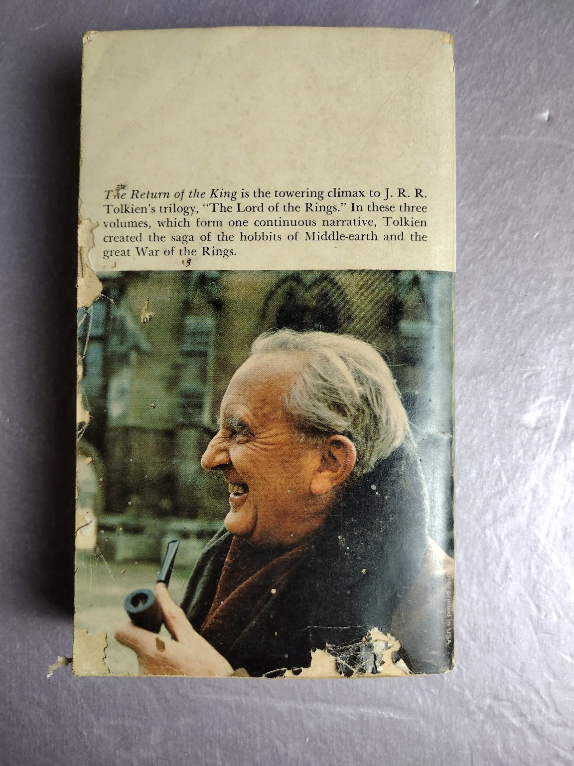 Return of the King J.R.R. Tolkien 1973 50th Printing Ballantine Fantasy