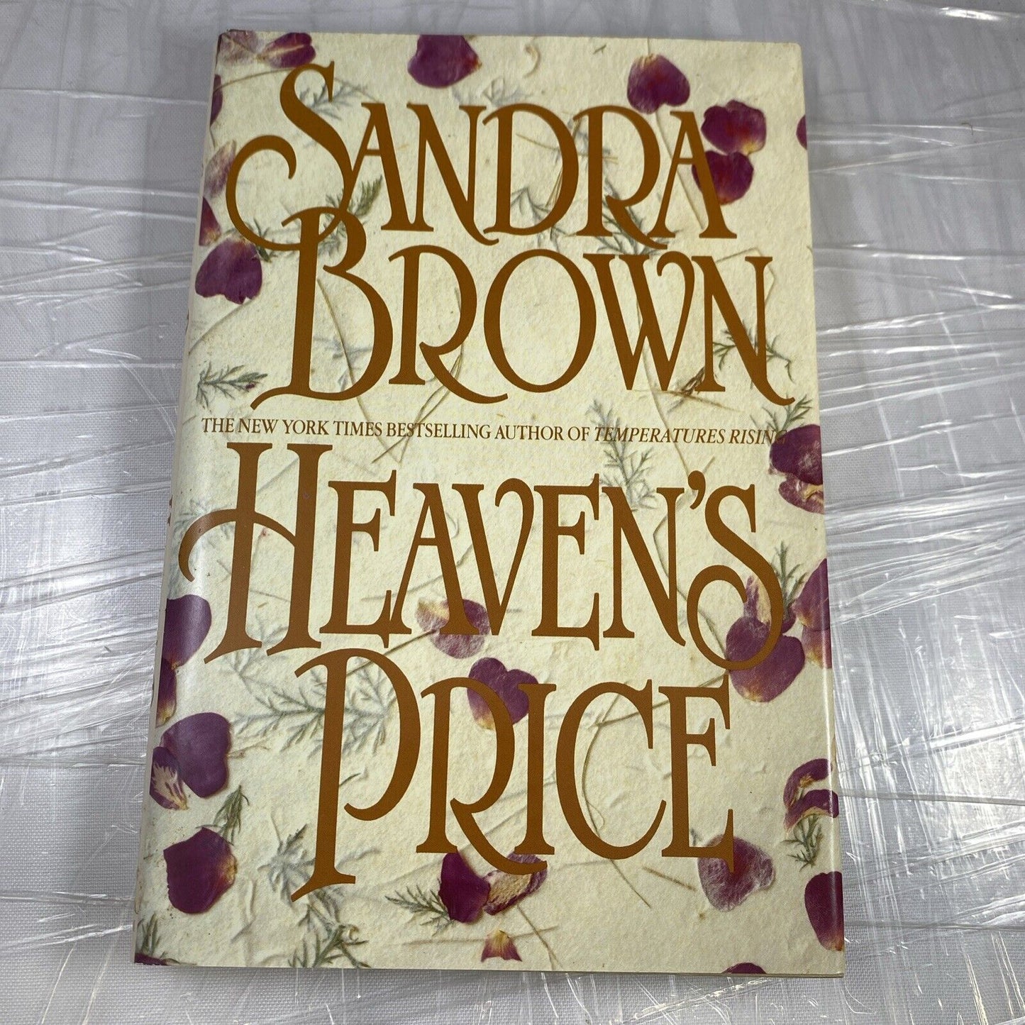 Heaven's Price : A Novel by Sandra Brown Vintage Book Club Edition Very Good