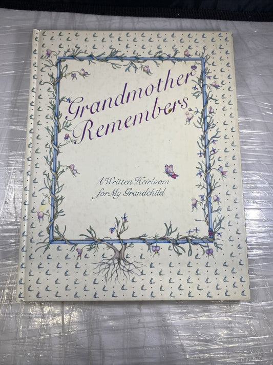 Grandmother's Remembers A Written Heirloom for My Grandchild Hardcover New Clean